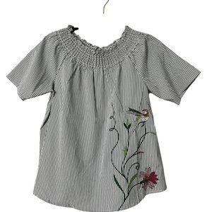 Women’s Shirt, Embroidered- Lightweight